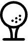 golf black icon