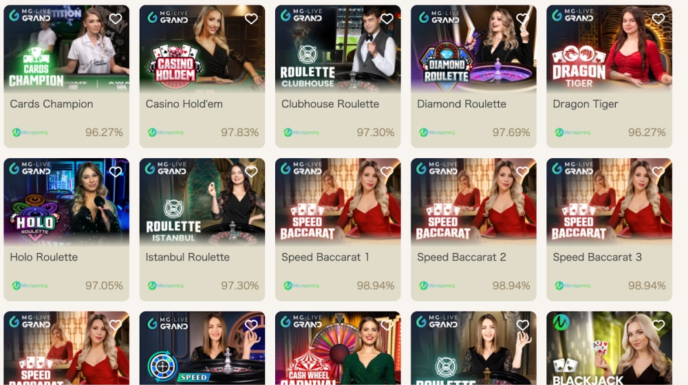 table games microgaming2